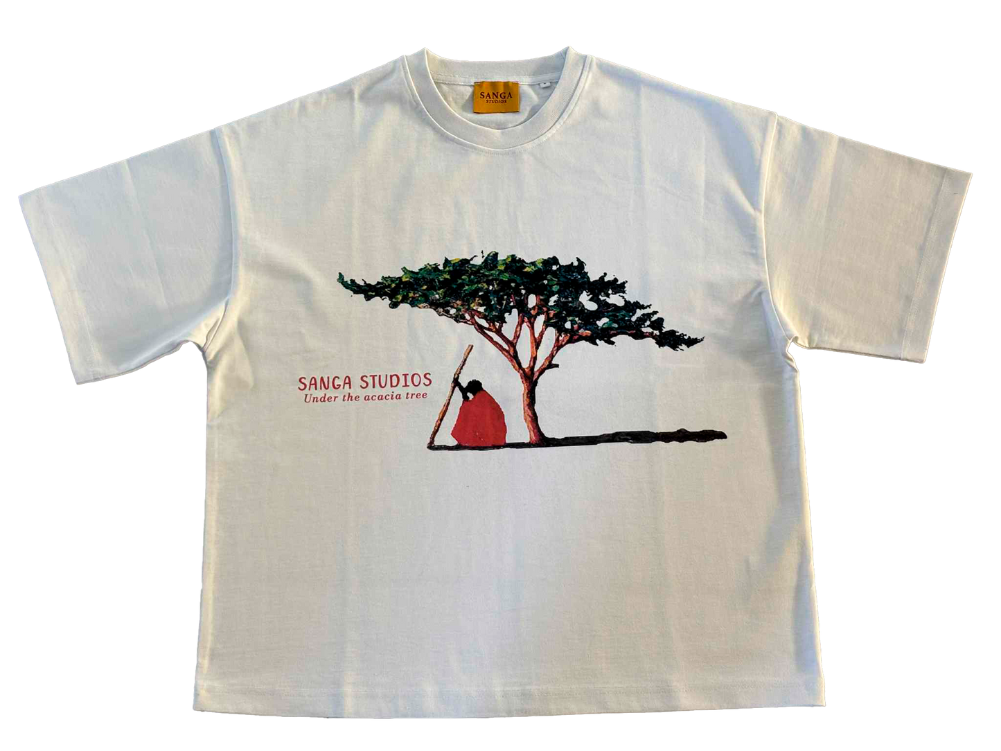 Sanga Studios "Under the acacia tree" T-Shirt