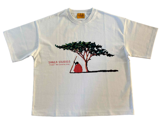 Sanga Studios "Under the acacia tree" T-Shirt